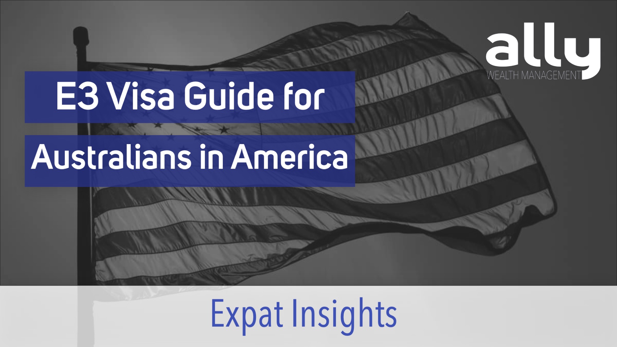 E3 Visa Guide for Australian Expats in US - Ally Wealth Management